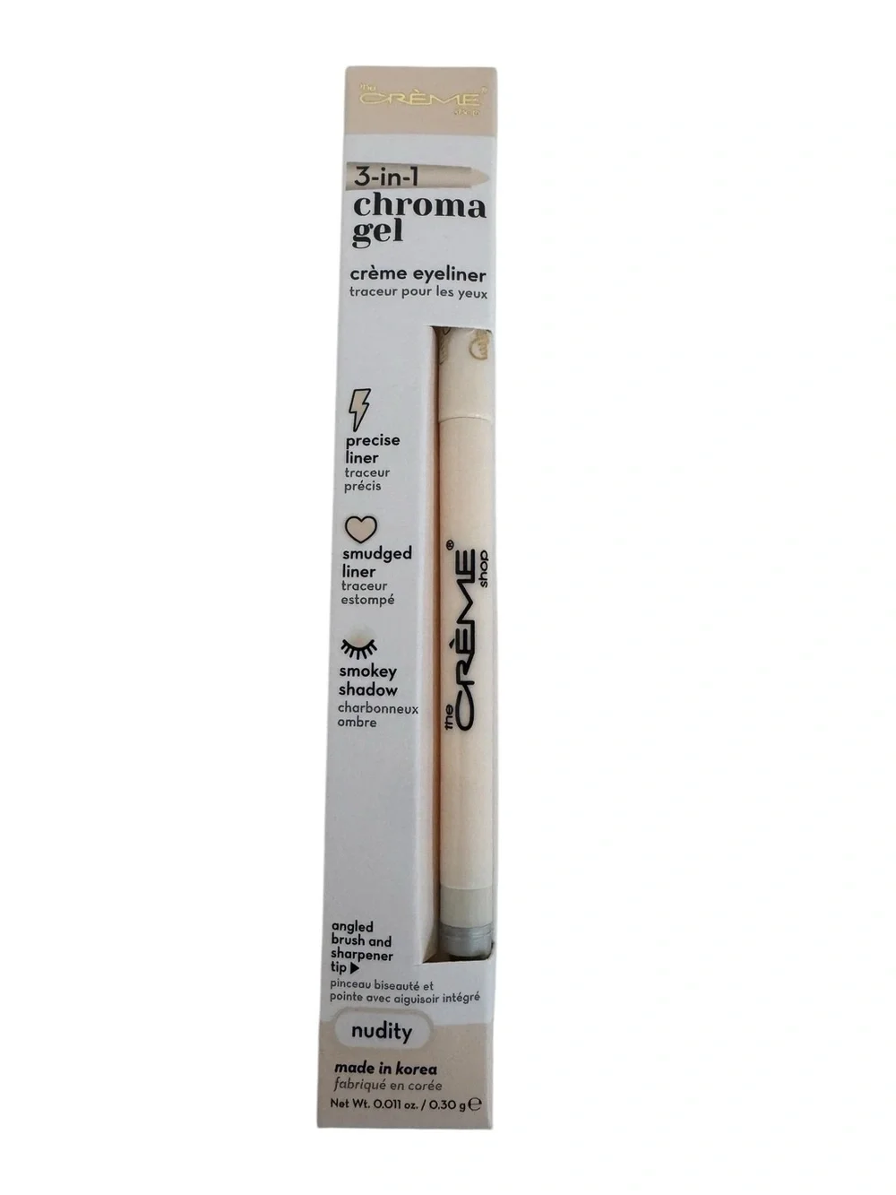 Crème 3-in-1 Chroma Gel Crème Eyeliner - Nudity (Beige)